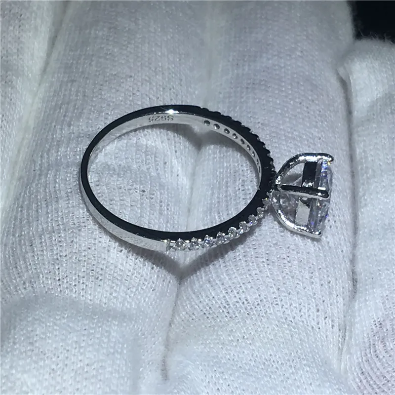 Кольцо из серебра 100% пробы с фианитами|wedding band ring|band ring925 sterling silver ring |