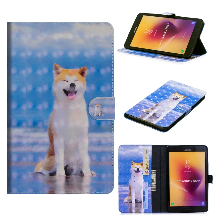 Чехол для samsung Galaxy Tab A 8,0 sm-t380 T385, кожаный флип-бумажник, чехлы для телефонов Galaxy Tab A 8,0 T380, чехол Etui