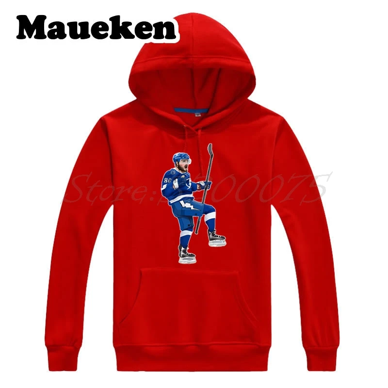 Мужские толстовки с капюшоном Nikita KUCHEROV 86 из России Tampa Bay толстые для фанатов