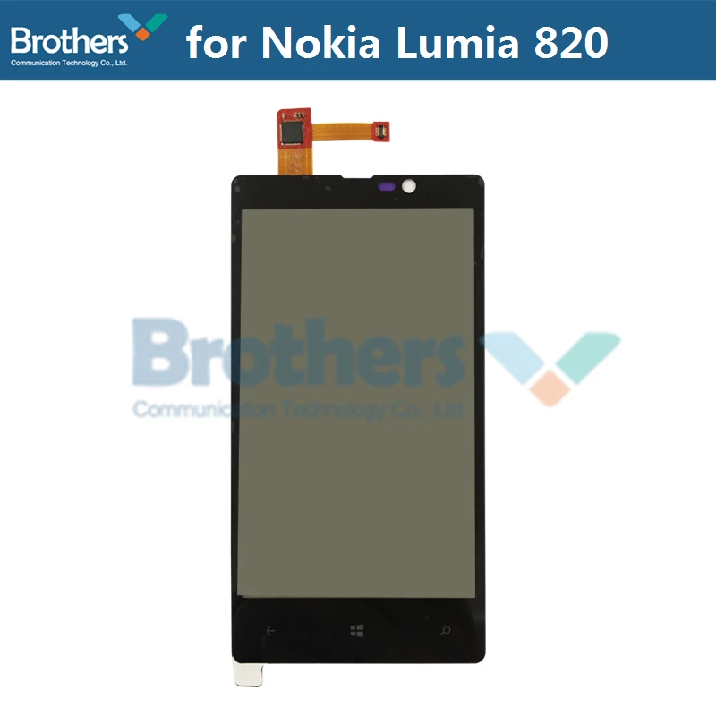 Дигитайзер сенсорного экрана для Nokia Lumia 820 N820 переднее стекло сенсорная панель