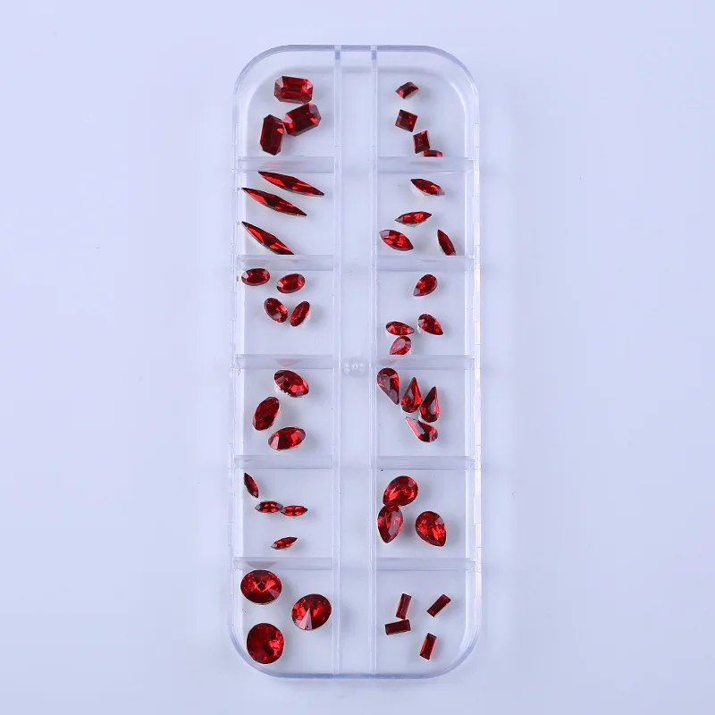 Аксессуары для дизайна ногтей украшения набор самоклеящихся блесток в форме