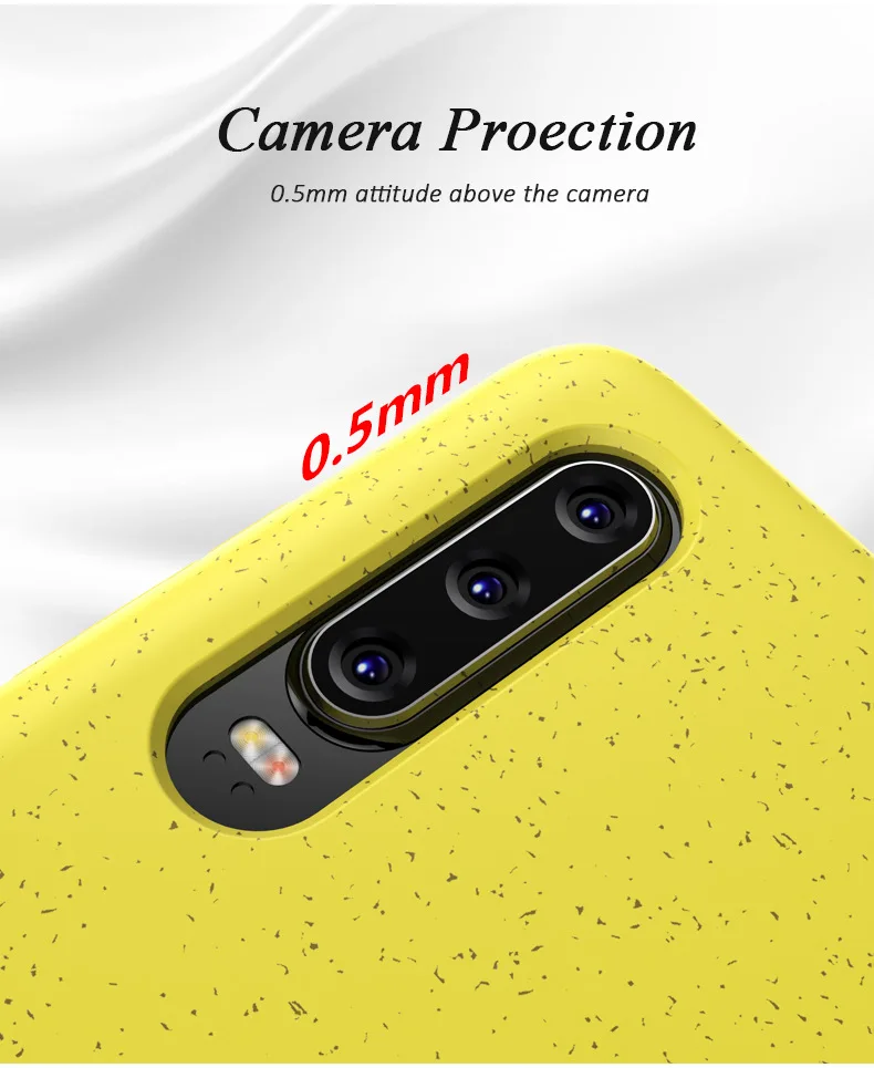 Силиконовый чехол из ТПУ для телефона Huawei P30 pro lite однотонный карамельных цветов