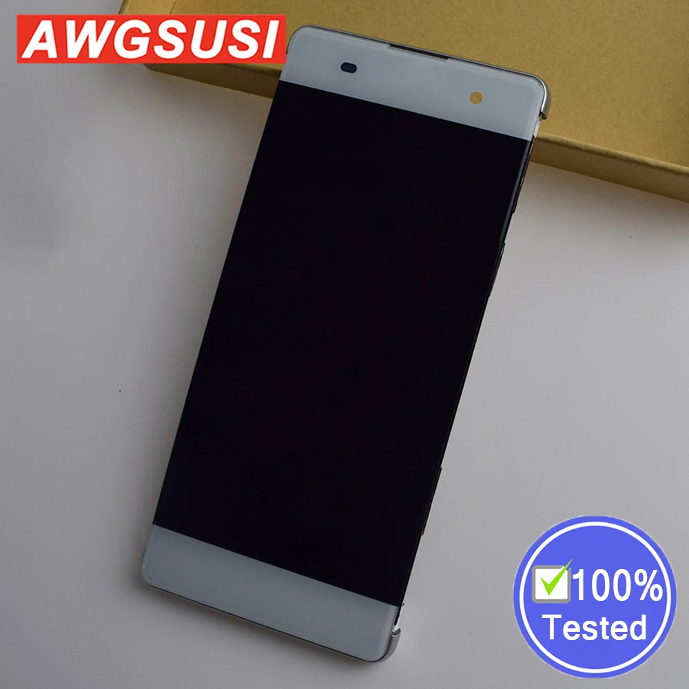 Для Sony Xperia XA F3111 F3113 F3115 Dual F3112 F3116 сенсорный экран сенсор стекло + ЖК дисплей монитор
