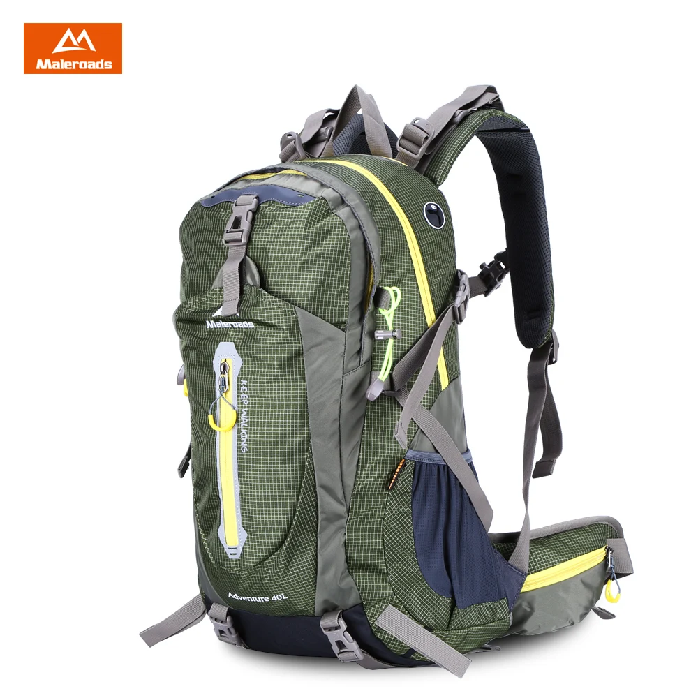 Maleroads 40L нейлоновый водонепроницаемый рюкзак для активного отдыха альпинистские