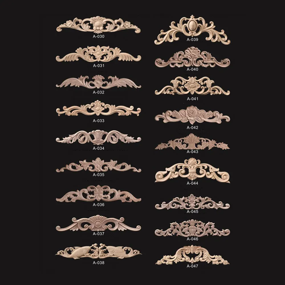 Наклейка с резьбой по дереву уголок винтажный домашний декор украшение для сада