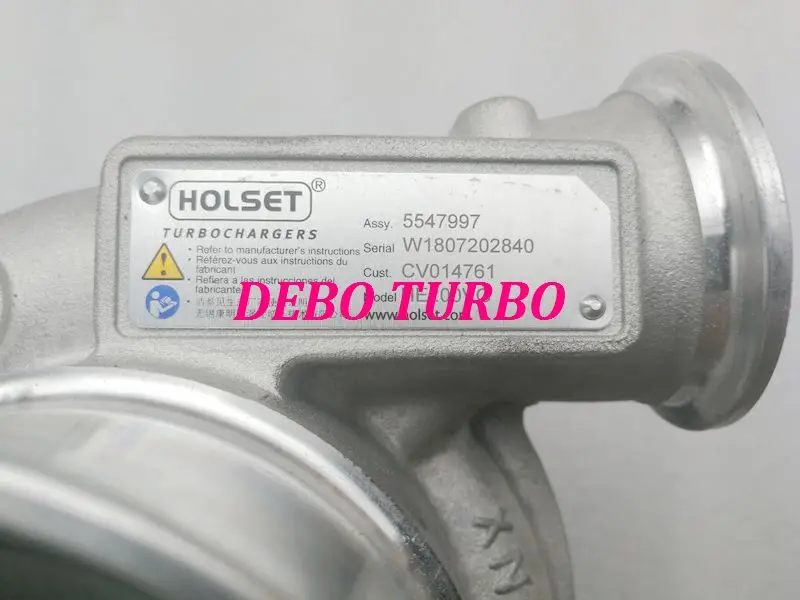 Подлинный HOLSET HE200VG 5547997 Турбокомпрессор для FOTON AUMRK CUMMINS ISF2.8 2.8L 87KW Евро V Дизель