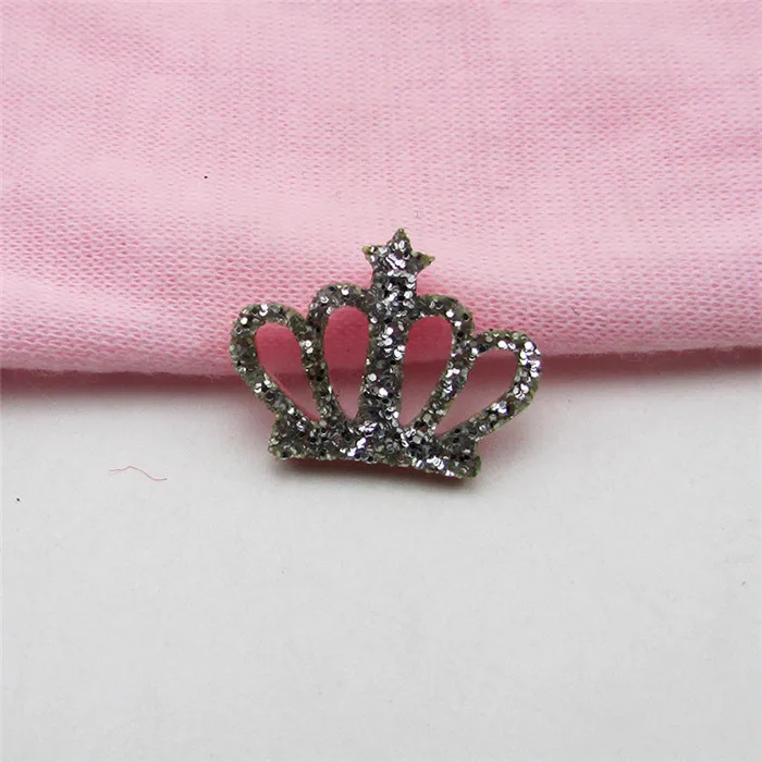 silver crown 60 шт./лот Мульти Стиль рыбы и Коронная Чакра пластыри на горный хрусталь аппликации для ремесло одежда швейные принадлежности "сделай сам" зажим для волос, аксессуары - Цвет: silver crown