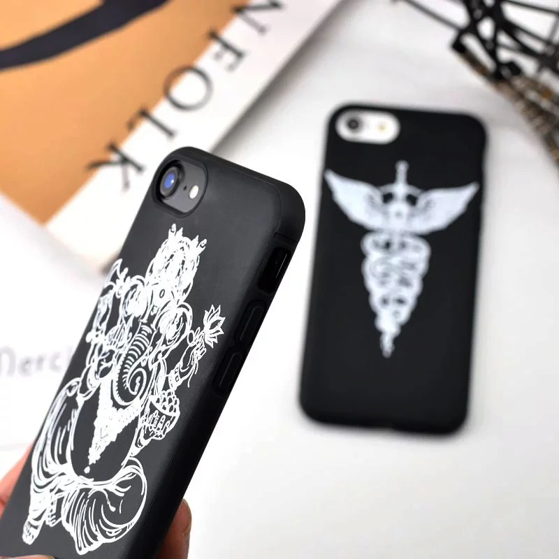 Dreamcatcher Secret Garden Окрашенные ТПУ Чехол Для iPhone 6 s 7 искусство Pattern Задняя Крышка Плюс
