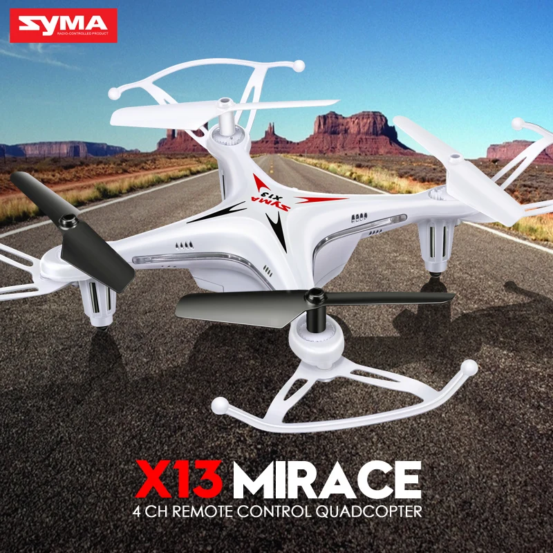 Syma X13 6 осевой 4CH 2 4G гироскоп пульт дистанционного управления Дрон 3D роллер