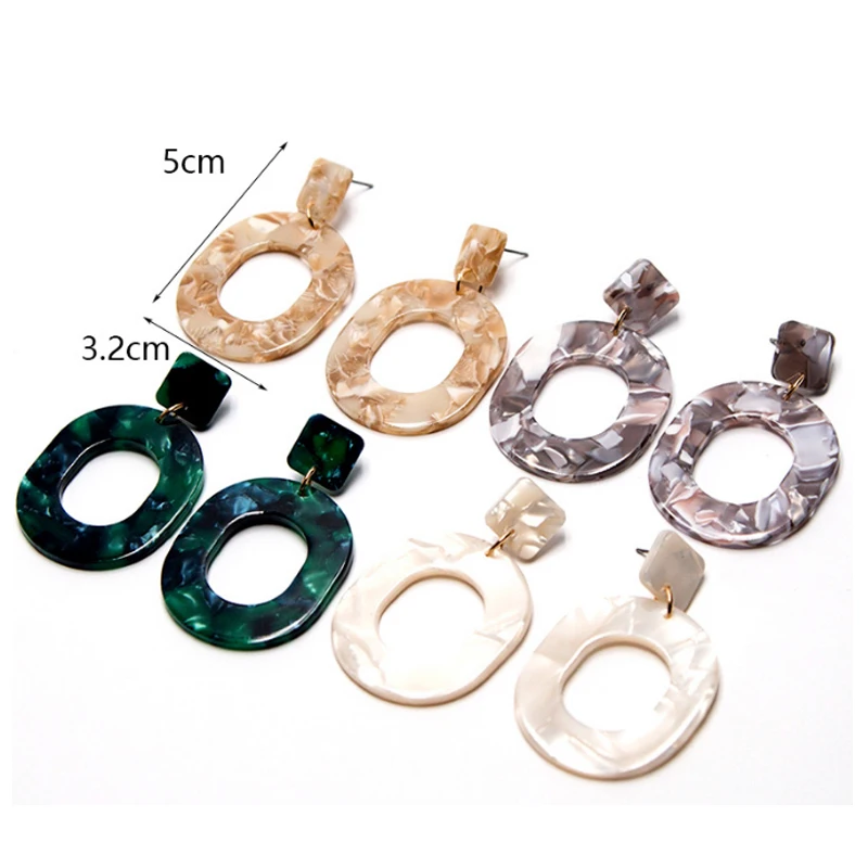 

1Pair New Arrival Hollow Pink Velvet Geometry Earring Exquisite High Quality Graceful Gifts Drop Earrings