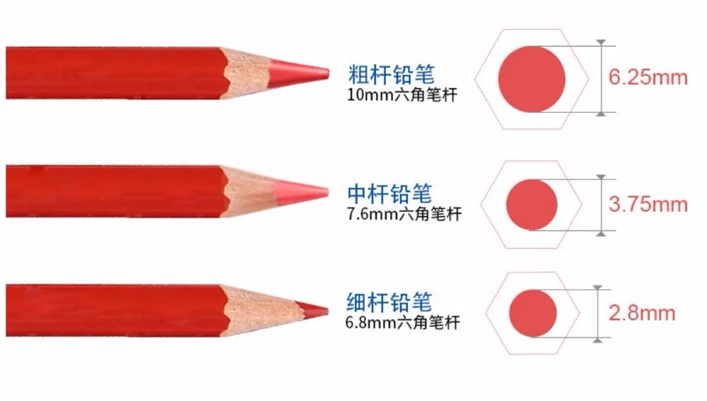 12 шт./компл. красный и синий карандаш с двойной головкой для рисования маркировка