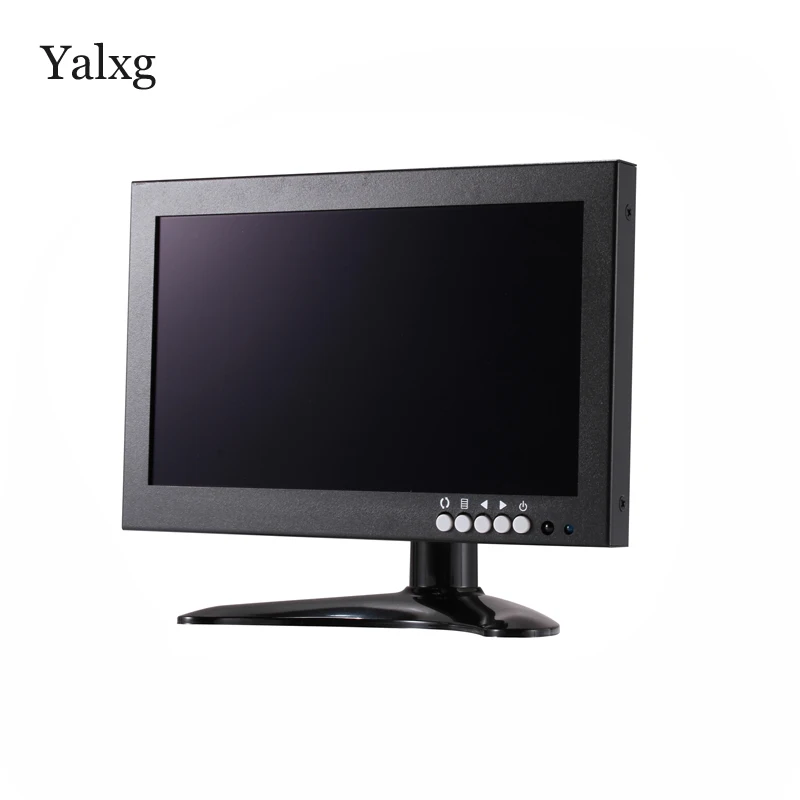 Yalxg 8 дюймовый TFT светодиодный монитор 1280x720 HD IPS тестер с BNC/HDMI/VGA/AV для ПК/CCTV камера