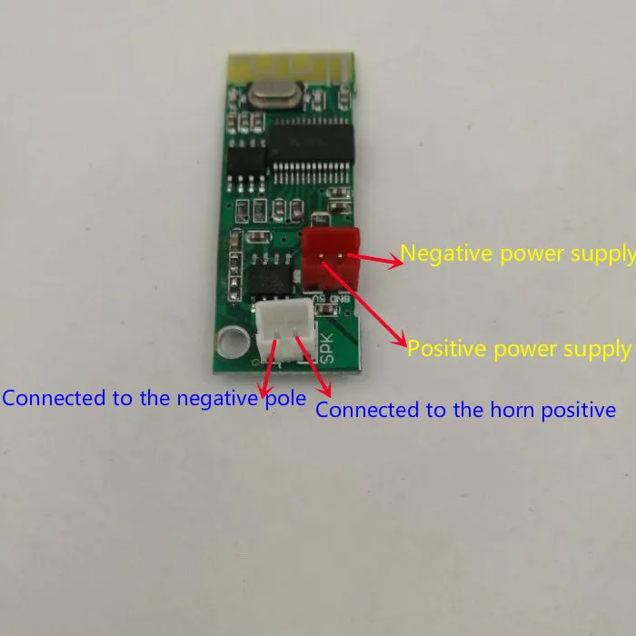 GHXAMP моно Bluetooth усилитель доска DC3.7V-5.5V для 3-5 Вт 4-8Ohm маленький динамик DIY Мини аудио модификация 1 шт