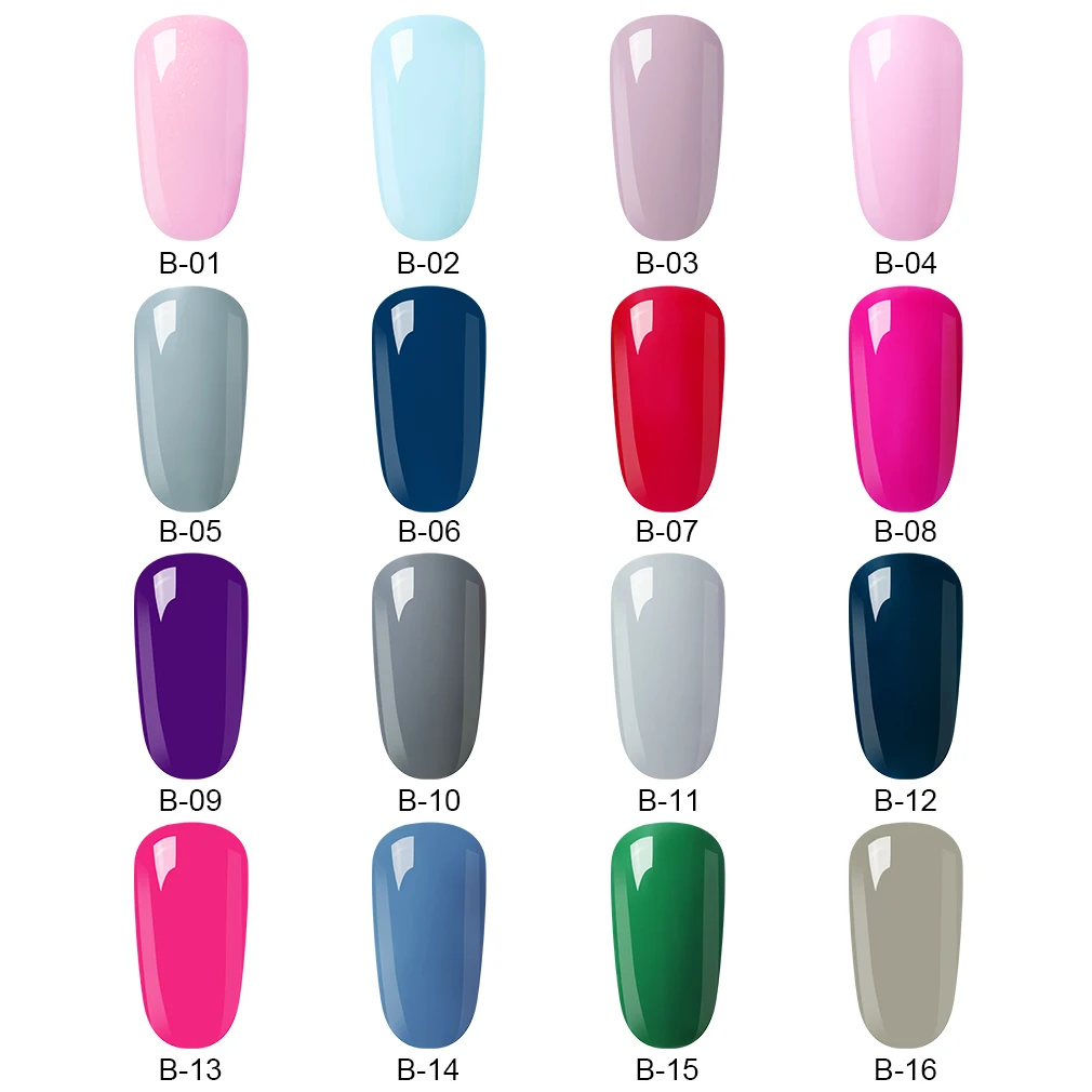 УФ гель для ногтей HNM Color полуперманентный Гель лак Гибридный СВЕТОДИОДНЫЙ 5