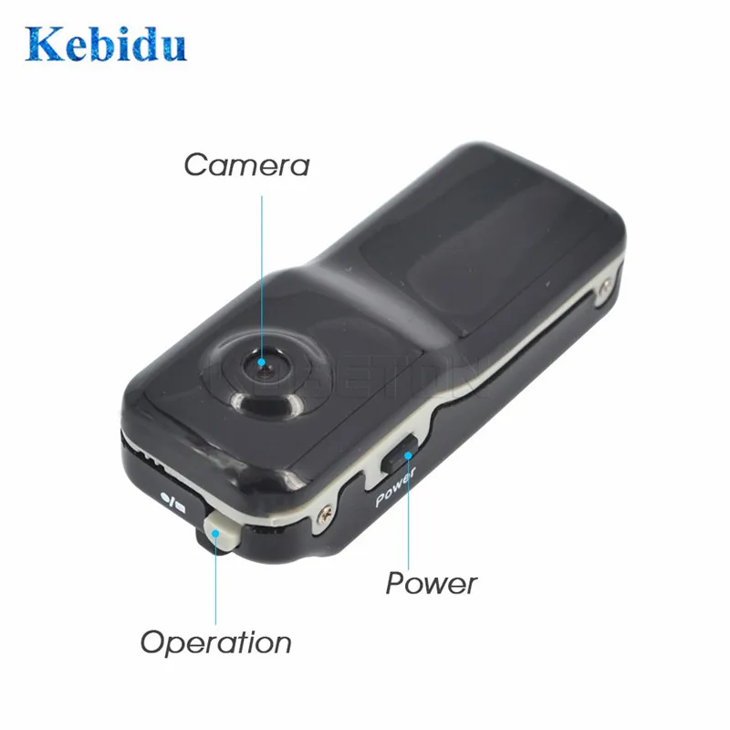 KEBIDU 1 шт. горячая Распродажа MD80 Mini DV DVR Спортивная камера для велосипеда/мотоцикла