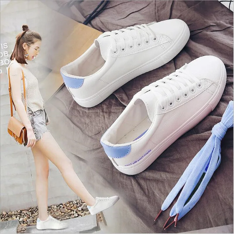 Весенние шикарные кроссовки для женщин белая повседневная обувь кружевные