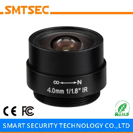 SMTSEC SL 0418MP 1/1.8 &quotформат 5.0MP 4 мм Фиксированная Радуга 101 градусов F1.8 CS Mount HD IPC