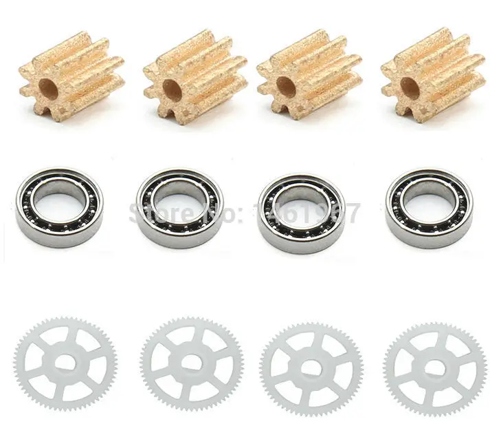 

WLtoys Q222 Spare Parts RC Quadcopter main gear Bearing and motor gear