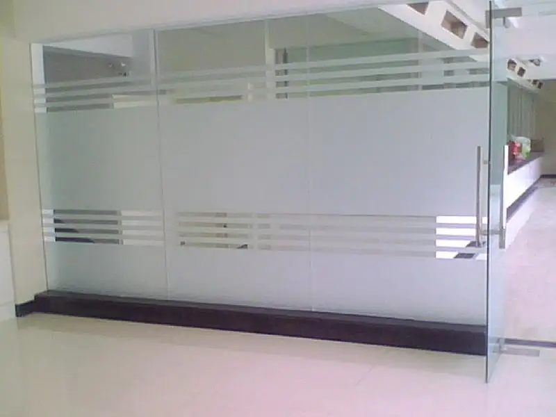 20 см Ширина Конфиденциальности Самоклеящаяся Матовая глазурь для офиса дома