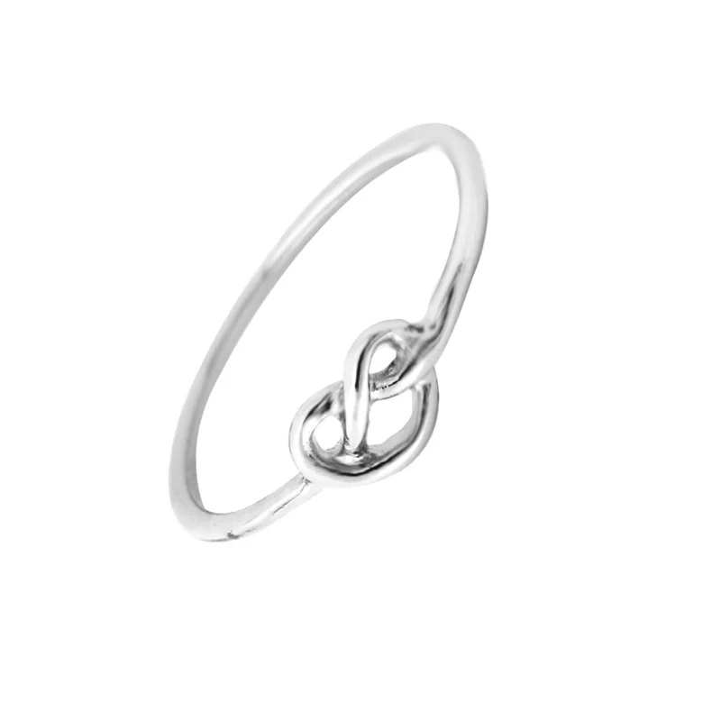 Лидер продаж Модные Винтажные разноцветный узел сердца кольцо выполненная