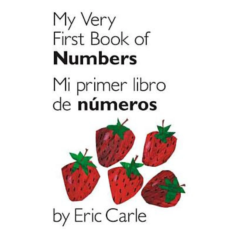 

My Very First Book of Numbers by Eric Carle coloring books for kids story Picture baby learning English juegos infantiles