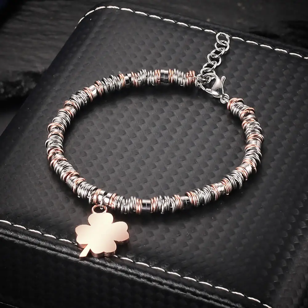 Moocare women men rock hip hop bracelet chain stainless steel strand bracelets for girls boys wrist hand | Украшения и аксессуары