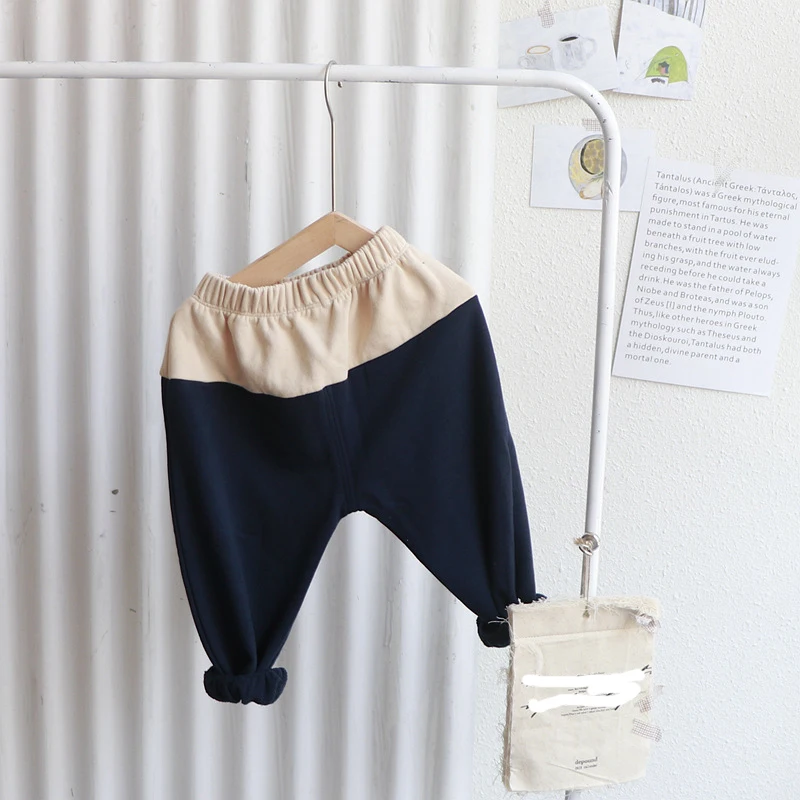 Модные брюки для девочек детская одежда на весну и осень детские маленьких