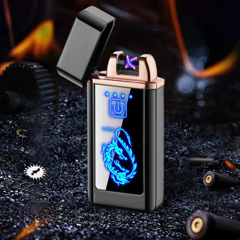 Светодиодный usb экран для зарядки сенсорного экрана Электронная зажигалка