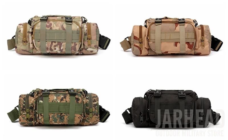 Открытый Molle камера сумка камуфляж многофункциональные карманы армейская тактическая камера бег Рыбалка плечо спортивная поясная сумка