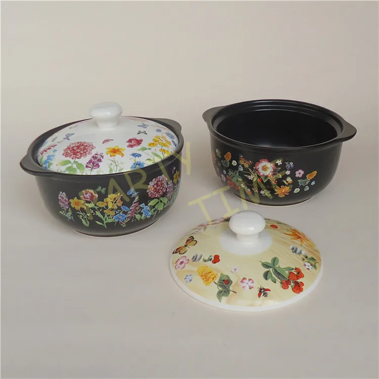 Высококачественный термостойкий горшок для приготовления пищи модный тушеный с