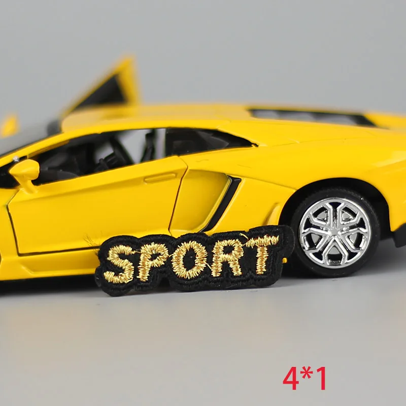 Лидер продаж 1 предмет happy sport boy железная нашивка с вышивкой для одежды