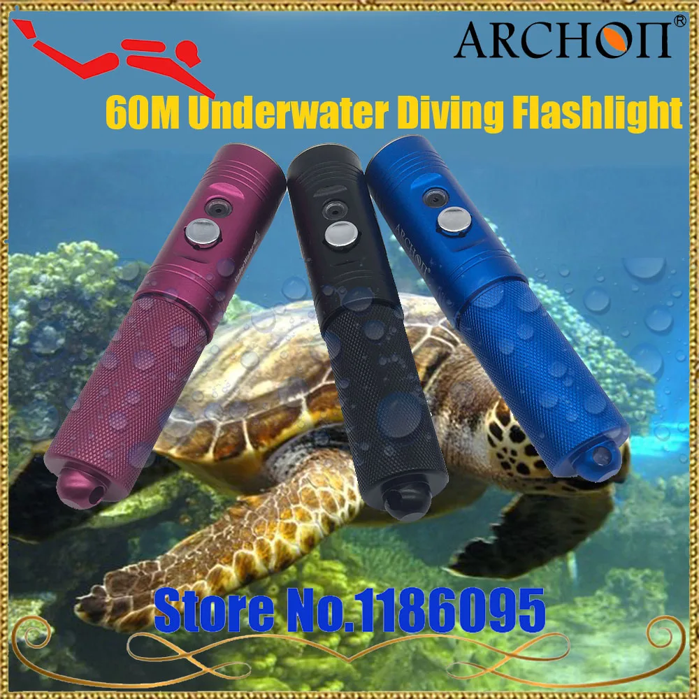 Водонепроницаемый светодиодный фонарик ARCHON V10S XM L U2 MAX профессиональный фонарь