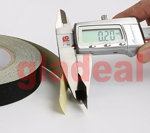 Черная Клейкая изолирующая ацетатная ткань липкая лента для ноутбука ПК