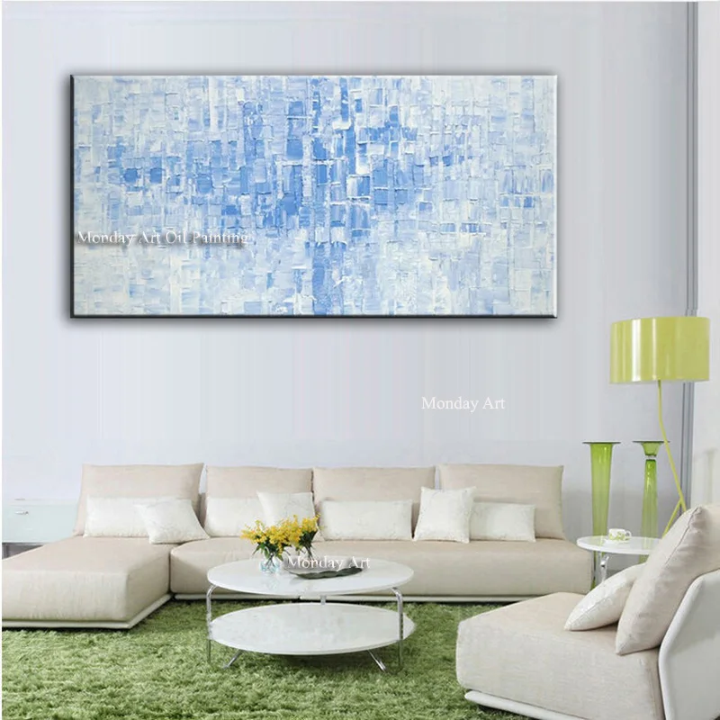 Высокое Качество Ручная роспись Современная Абстрактная живопись маслом