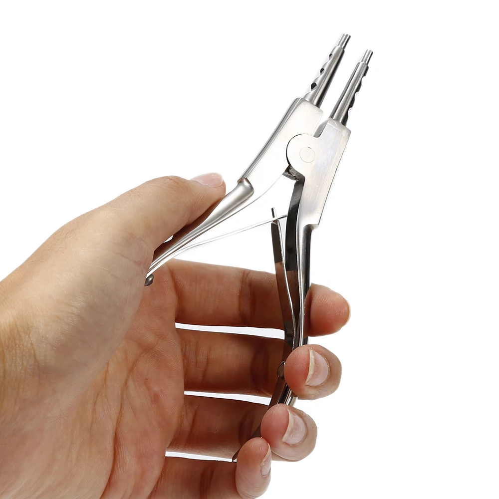 Инструмент для открытия перстней хирургические плоскогубцы пирсинга тела