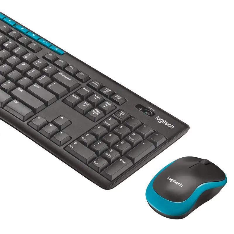 Logitech MK275 беспроводная мышь и клавиатура игровой ноутбук ПК геймерский