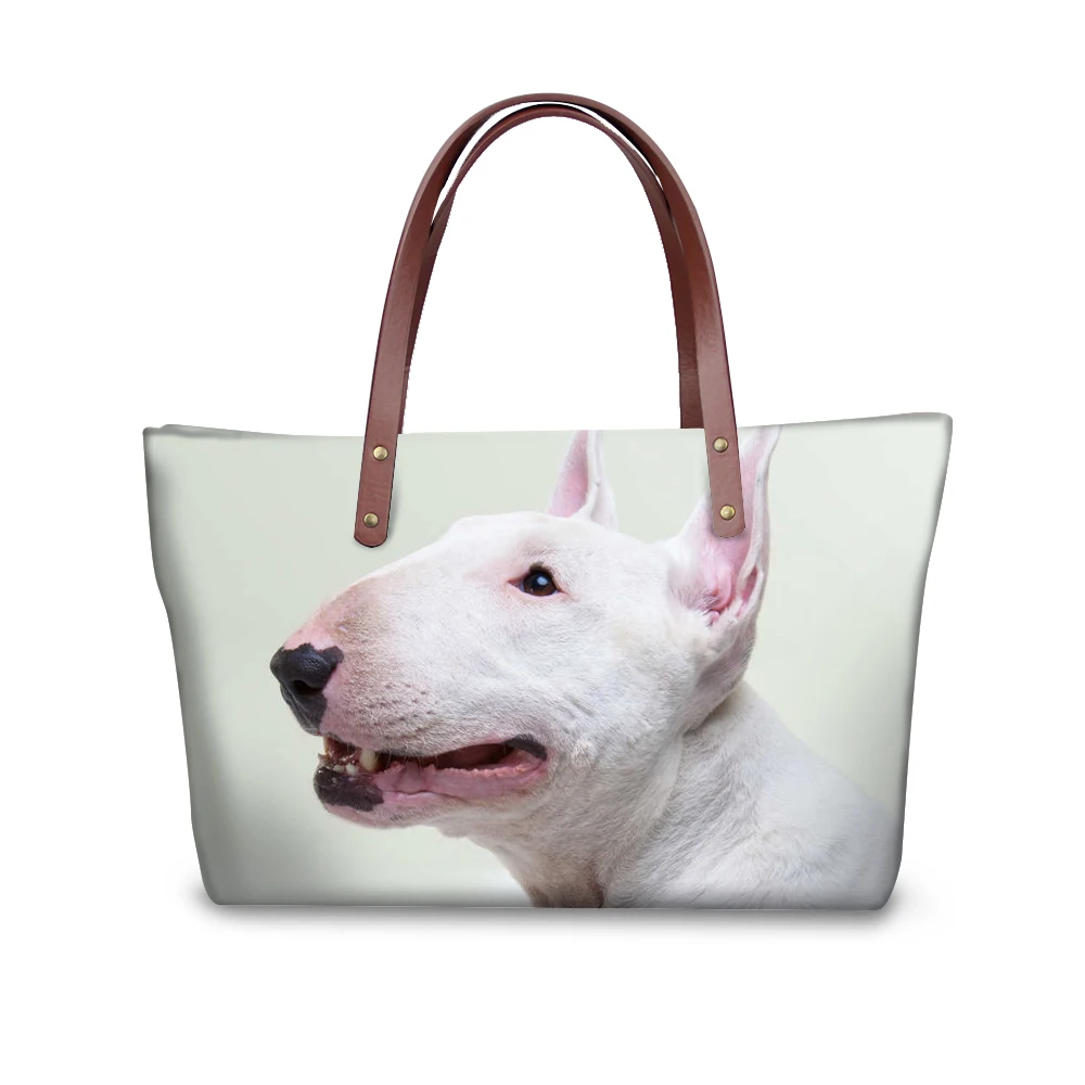 Индивидуальная женская сумка через плечо Bull Terrier модная для девочек Женская