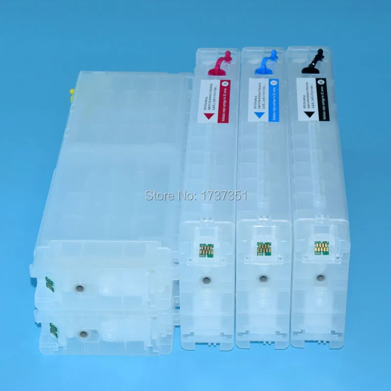 700 мл многоразовый картридж T6941-T6945 с совместимым чипом для Epson SureColor T3270 T5270 T7270