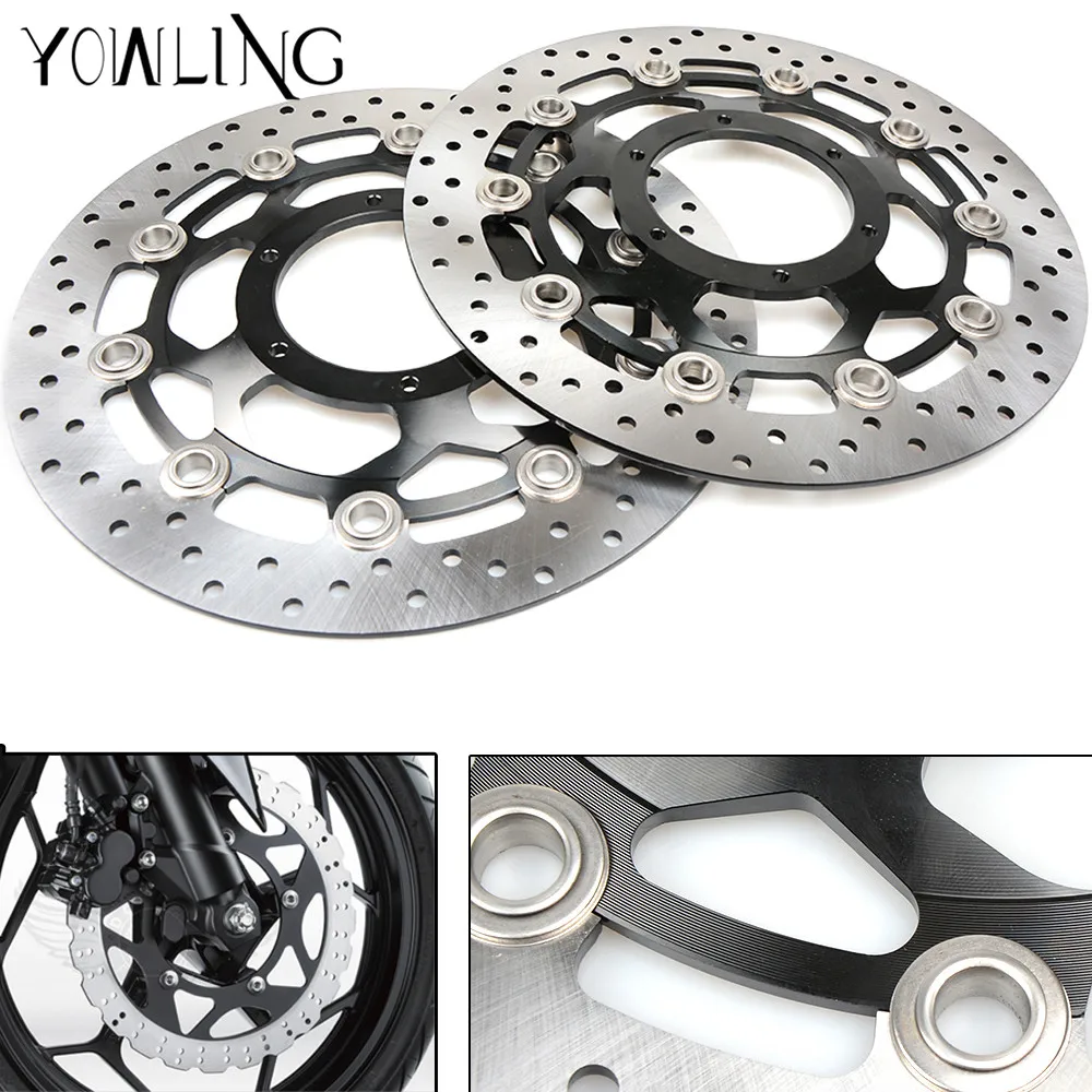 

CNC плавающие передние тормозные диски для Honda CBR600RR 2003 2004 2005 2006 2007 2008 2009 2010 2011 2012 2013 2014