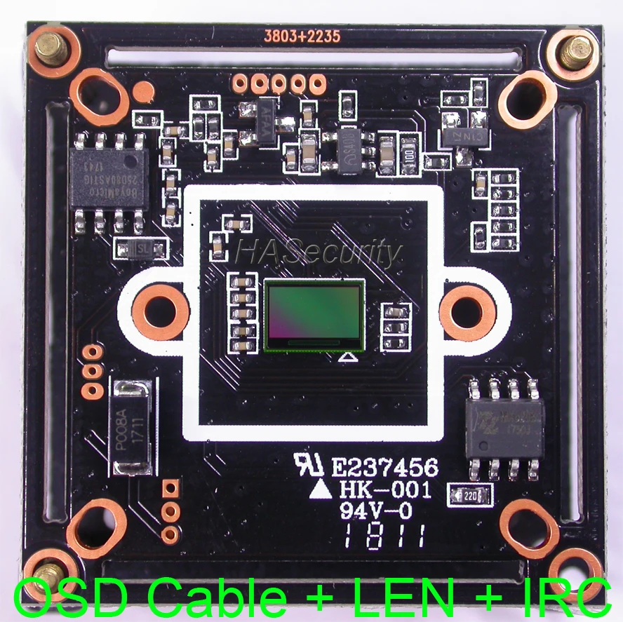AHD H TVI CVI (1080 P)/CVBS (D1) 1/2. 7 &quotSmartSens SC2235 CMOS + TP3803 CCTV модуль камеры PCB плата OSD кабель