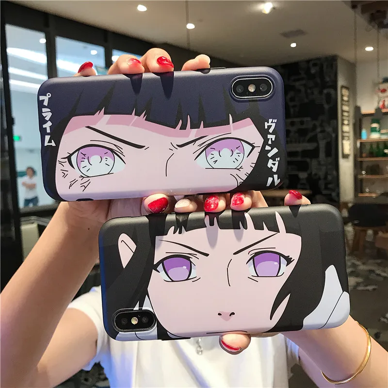 Чехол Hinata Byakugan для iphone 11 pro 6 6s 7 8 plus X XR XS Max, чехол для телефона s, новейший японский аниме Наруто, Мягкий ТПУ чехол-накладка