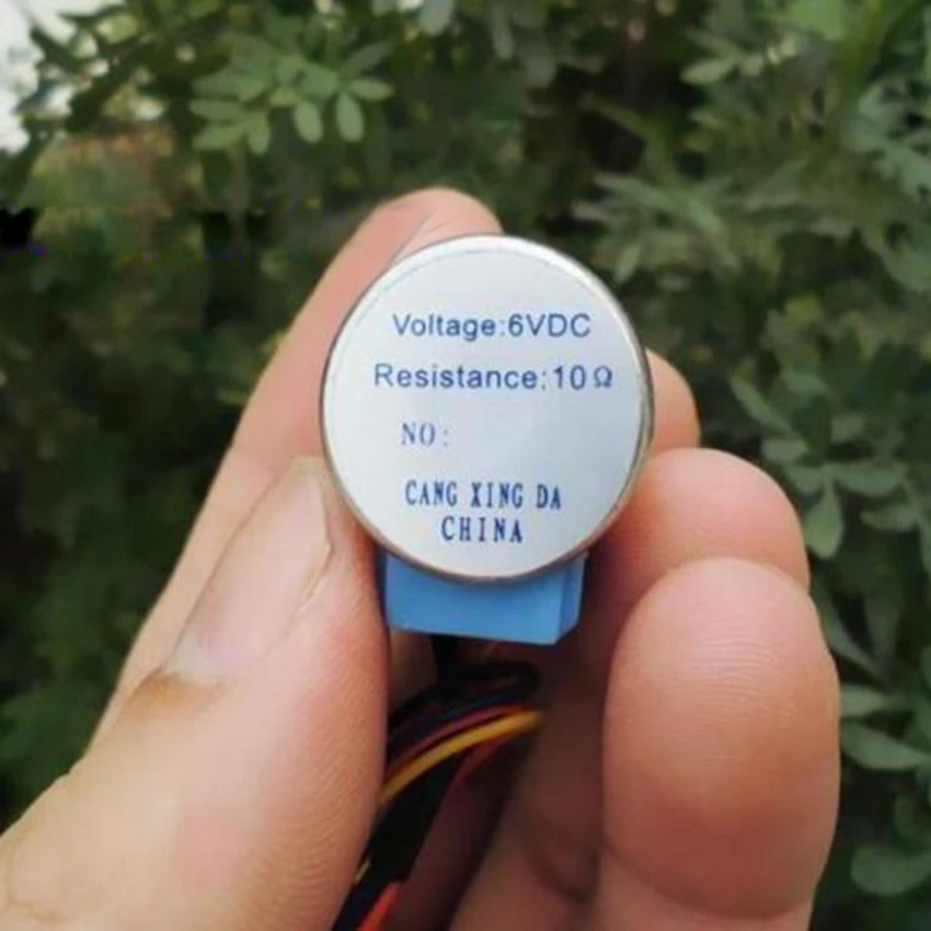1 шт. DC6V 4 фазный 5 проводной 20 мм шаговый Электродвигатель с редуктором цены по