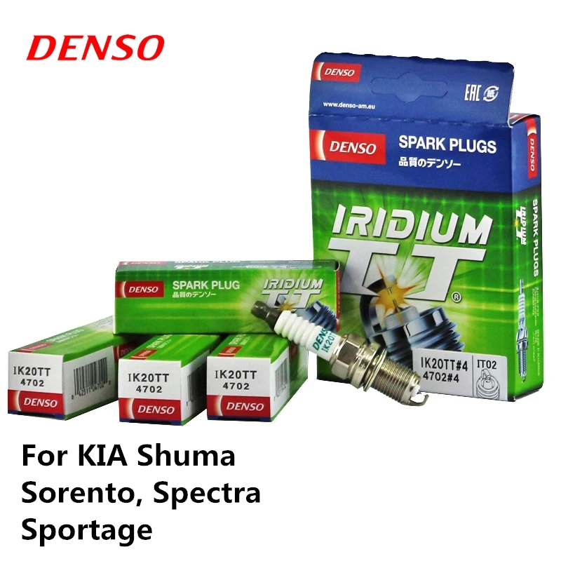 4 шт./компл. DENSO автомобильная свеча зажигания для KIA Shuma Sorento Spectra Sportage