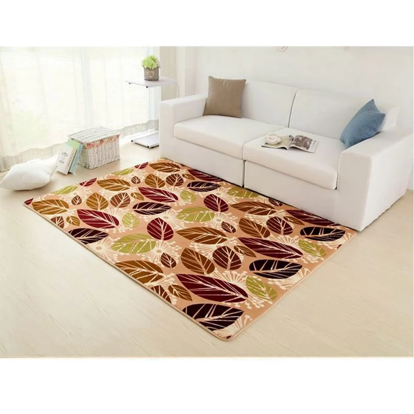 Пасторальные коврики и ковры для гостиной коралловый бархат напольный коврик