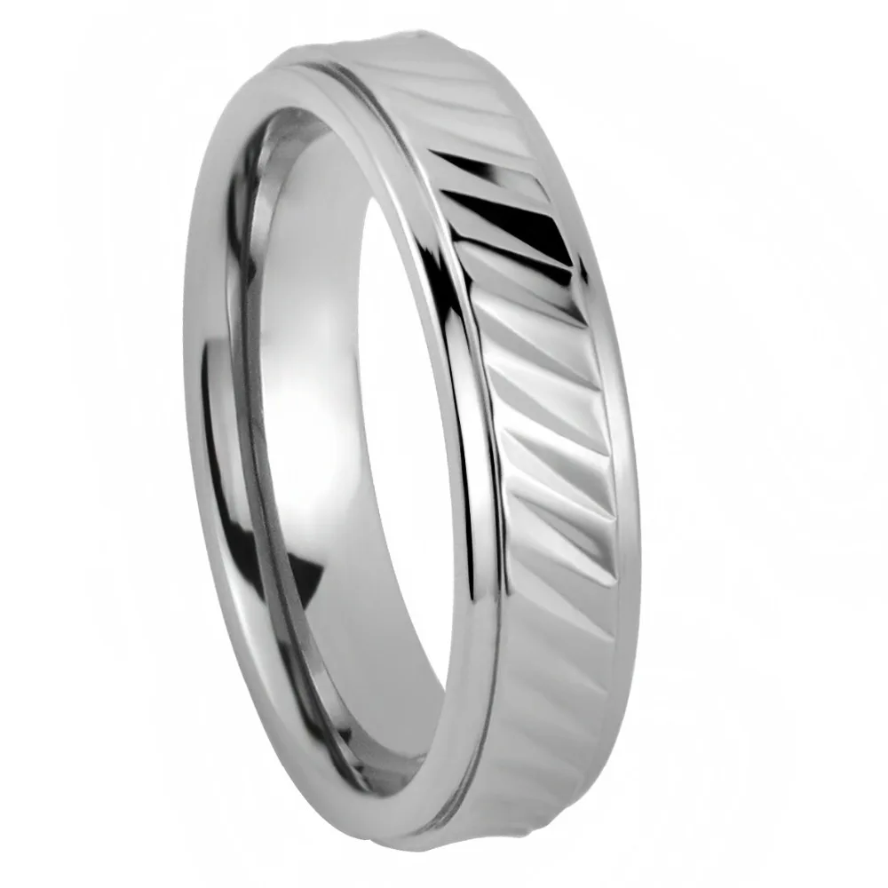 

6mm Titanium Rings Wedding Jewelry