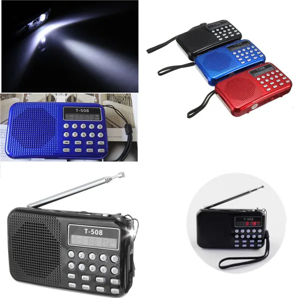 Мини Портативный двухдиапазонный перезаряжаемый цифровой светодиодный дисплей