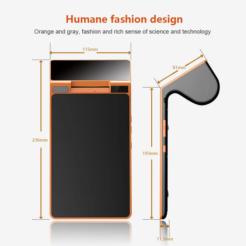 PDA беспроводной прочный сборщик данных Android 1D 2D сканер штрих кода с Wifi GPRS|barcode scanner