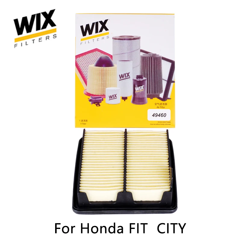 Wix автомобиль воздушный фильтр 49460 для Honda Fit города авто часть | Автомобили и