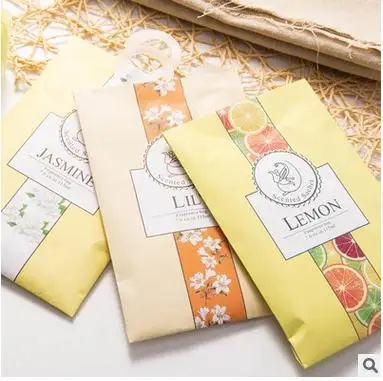 10 шт./лот натуральный цветочное саше с повесить крюк осушенный дома автомобиля