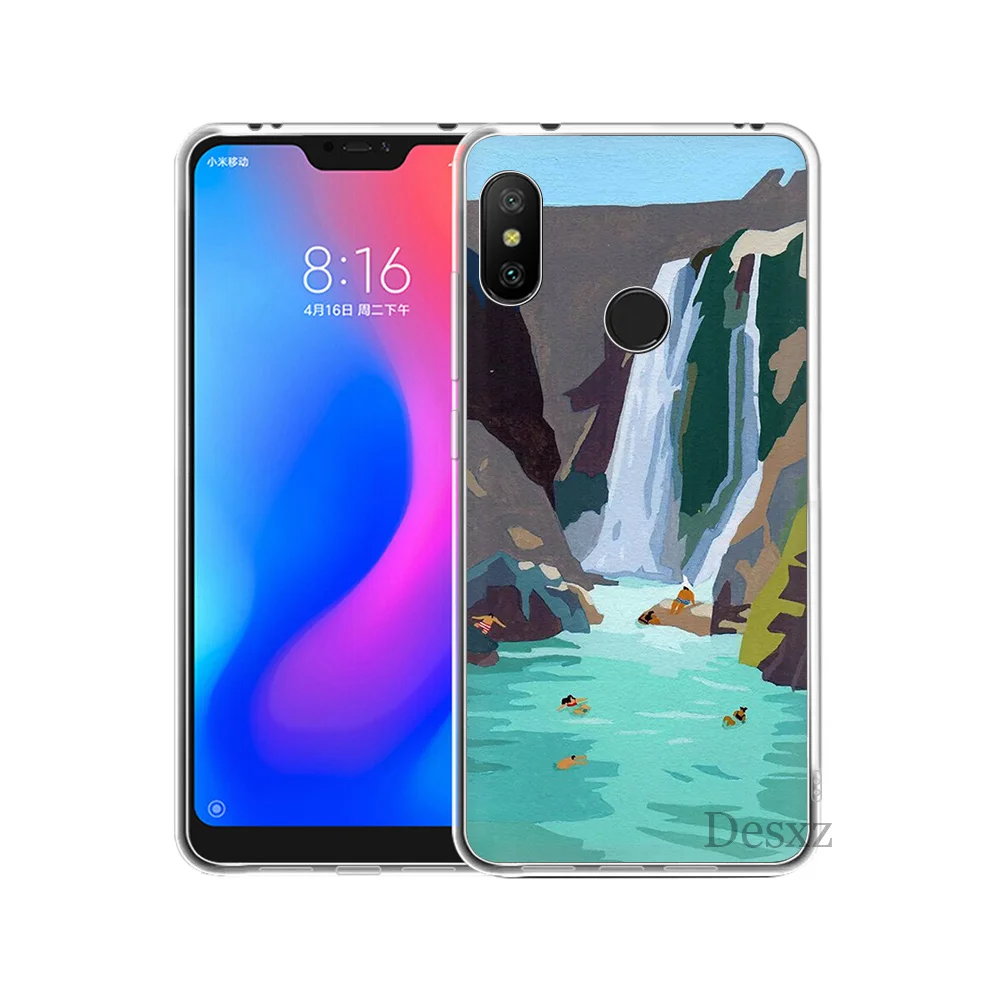 Чехол для телефона летний плавательный бассейн с небом Xiaomi Redmi 3S 3 4 Pro Pro4 Prime 4A 4X 5 5A
